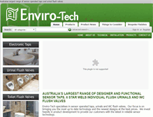 Tablet Screenshot of enviro-tech.com.au